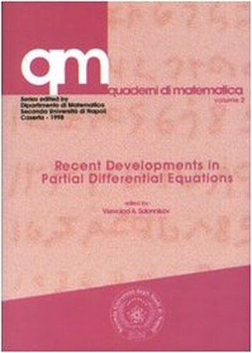 Recent developments in partial differential