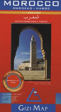Morocco geographical map