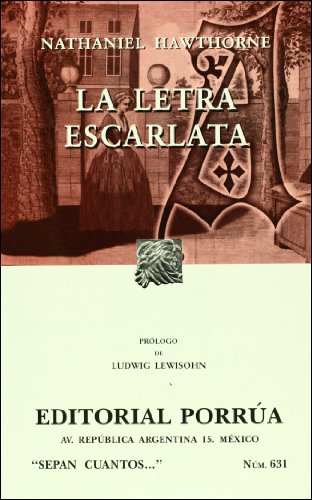 The Scarlet Letter Spanish Edition
