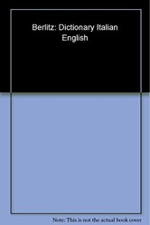 Berlitz Italian-English Bilingual Dictionary
