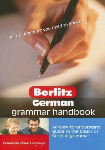 German Grammar Berlitz Handbook