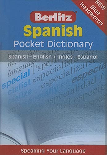 Berlitz Pocket Dictionary Spanish