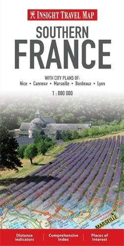 Insight Guides Travel Map Southern France