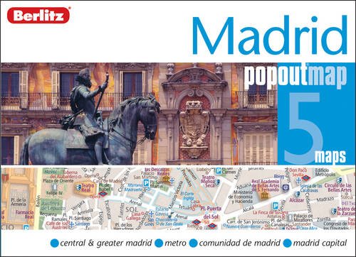 Madrid Berlitz PopOut Map