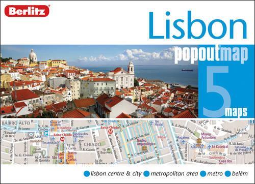 Lisbon Berlitz PopOut Map