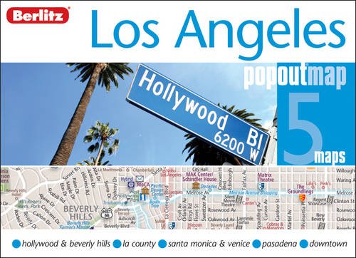 Los Angeles Berlitz PopOut Map