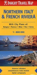 Northern Italy and French Riviera Insight Travel Map