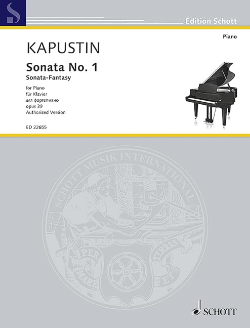 Sonata No. 1: Sonata-Fantasy. op. 39. piano.