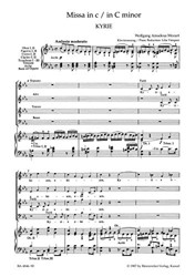 Mass in C Minor K.427 (Vocal Score)