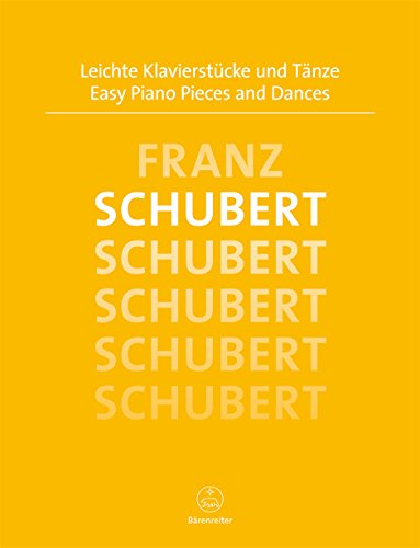 Easy Piano Pieces and Dances Schubert