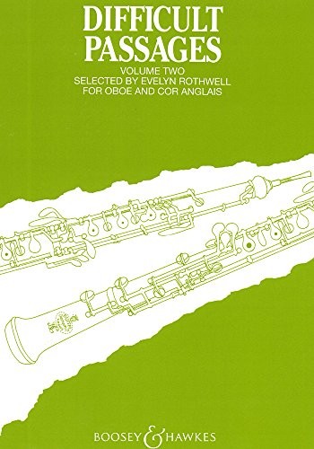 Difficult Passages: 990 Difficult Passages From the Symphonic Repertoire. oboe (cor anglais).