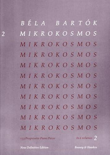 Bela Bartok: Mikrokosmos, Volume 2: 153 Progressive Piano Pieces