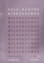 Bela Bartok: Mikrokosmos, Volume 2: 153 Progressive Piano Pieces