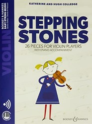 Stepping stones - 26 pieces for violin with piano accompaniment - Violin and Piano - Sheet Music and Audio Files - BH 13550