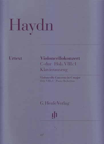 Concerto for Violoncello and Orchestra C major Hob. VIIb:1 - cello and orchestra - piano reduction with solo part - (HN 417)