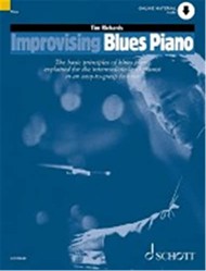 Improvising Blues Piano - The basic principles of blues piano explained for the intermediate-level pianist in an easy-to-grasp fashion - Piano - Edition with Audio Download - ( ED 12504D )