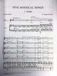 Ralph Vaughan Williams: Five Mystical Songs: Mixed Choir: Vocal Score