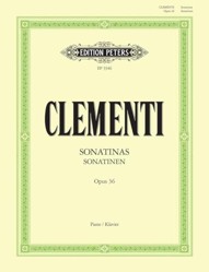 Muzio Clementi: 6 Sonatinas Op. 36 (Piano Solo) Edition Peters EP3346