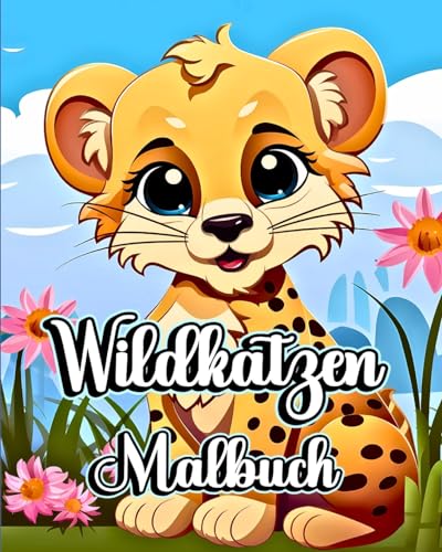 Wildkatzen Malbuch