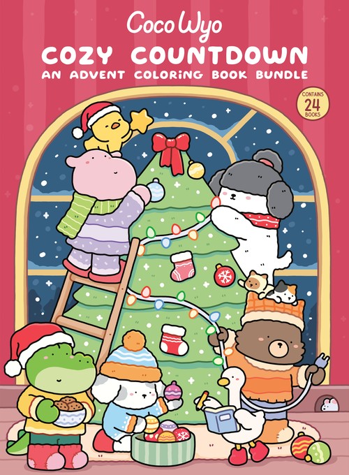 Coco Wyo - Cozy Countdown: An Advent Coloring Book Bundle