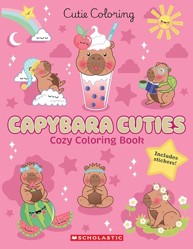 Capybara Cuties: Cozy Coloring Book
