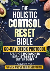 Holistic Cortisol Reset Bible : A Practical 60-Day Protocol to Balance Hormones, Burn Stress Fat, Sleep Better, and Restore Your Energy Naturally - Designed for Women Who've Tried Everything