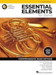 Essential Elements for Band - F Horn Book 1