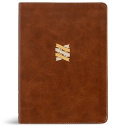 CSB Connecting Scripture New Testament, Brown Leathertouch