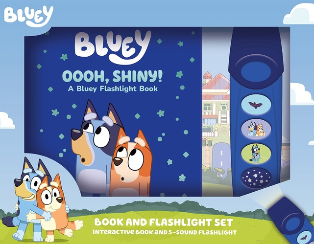 Pi Kids - Bluey: Oooh, Shiny! A Bluey Flashlight Book Sound Book
