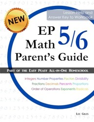 EP Math 5/6 Parent's Guide: Part of the Easy Peasy All-in-One Homeschool