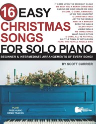 16 Easy Christmas Songs for Solo Piano