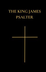 King James Psalter: Black Cover
