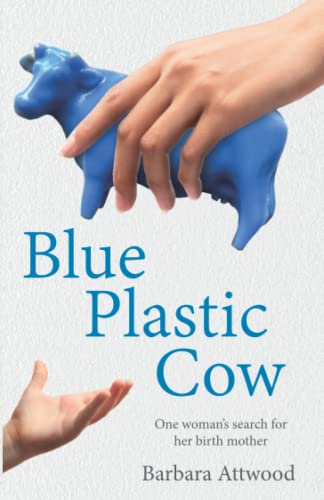 Blue Plastic Cow