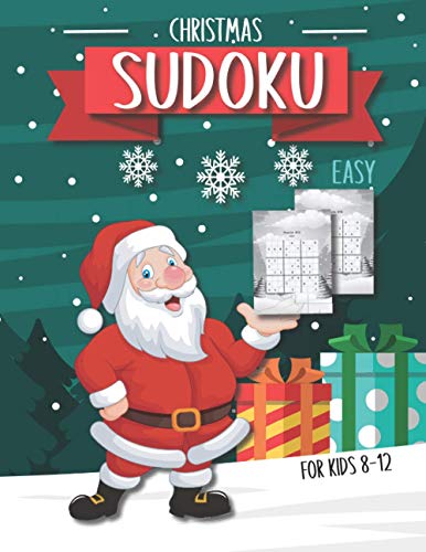 Christmas Sudoku For Kids Ages 8-12: Sudokus Puzzles Level Easy