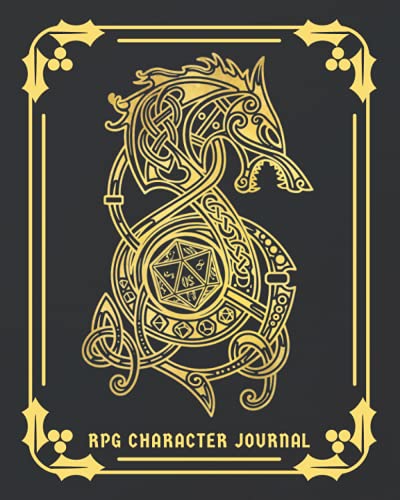 RPG Character Journal : DnD DM Notebook with 50 Character Sheets and 100 Mixed Pages (Lined, Graph, Hex and Blank)for Role Playing Fantasy Games Campaign Adventure Planner to Create RPG Terrain Maps and Characters, Track 5e Gameplay, Plans, Spells and More