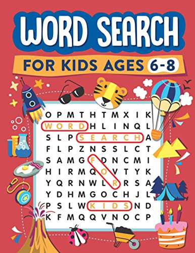 Word Search for Kids Ages 6-8