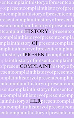 History of Present Complaint