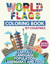 World Flags Coloring Book