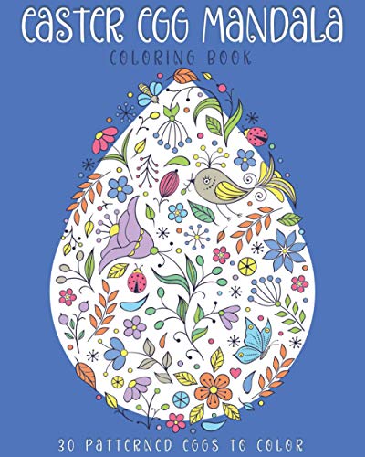Easter Egg Mandala Coloring Book