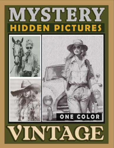 Mystery Dots Lines Spirals Hidden Pictures Vintage