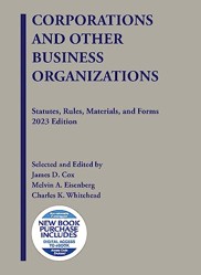 Corporations and Other Business Organizations
