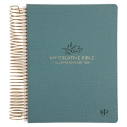 KJV My Creative Bible (Hardcover, Teal Linen)