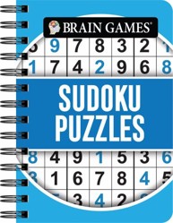 Brain Games - To Go - Sudoku Puzzles (Blue - Circle Cover)