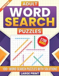 Adult Word Search Puzzles:Tons of Fun 100 Word Search Puzzles for Seniors (Tons of Fun Activity Book Series for Seniors)